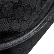 将图像加载到图库查看器中,GUCCI GG Canvas Tote Bag Black113015 Canvas Leather