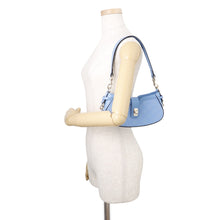 Load image into Gallery viewer, GUCCI Moonside Shoulder Bag Light Blue786035 Leather Canvas