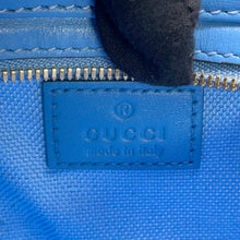 Load image into Gallery viewer, GUCCI Moonside Shoulder Bag Light Blue786035 Leather Canvas