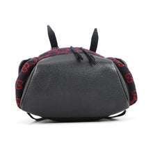 Load image into Gallery viewer, GUCCI GG Wool Backpack Navy/Red598184 GG wool