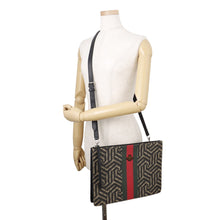 Load image into Gallery viewer, GUCCI GG Kaleido Shoulder Bag Khaki/Green/Red429004 PVC Leather