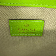 将图像加载到图库查看器中,GUCCI Offdia Crossbody Bag Light Green/Red/Green752597 PVC Leather