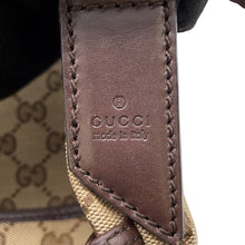 将图像加载到图库查看器中,GUCCI GG Canvas Shoulder Bag Brown145857 Canvas Leather