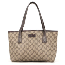 Load image into Gallery viewer, GUCCI GG Supreme Tote Bag Beige/Brown211138 GG Supreme Leather