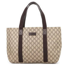 Load image into Gallery viewer, GUCCI GG Supreme Tote Bag Beige/Brown141624 GG Supreme Leather