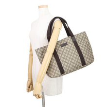 Load image into Gallery viewer, GUCCI GG Supreme Tote Bag Beige/Brown141624 GG Supreme Leather