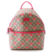将图像加载到图库查看器中,GUCCI Children's Backpack Beige/Pink782708 PVC Leather