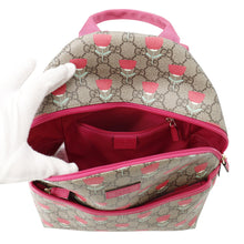 将图像加载到图库查看器中,GUCCI Children's Backpack Beige/Pink782708 PVC Leather