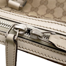 将图像加载到图库查看器中,GUCCI GG Canvas Tote Bag Beige/White232958 Canvas Leather