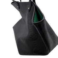 将图像加载到图库查看器中,GUCCI Jumbo GG Tote Bag Black818771 Leather Size Medium