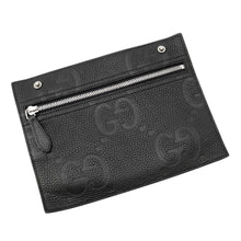 将图像加载到图库查看器中,GUCCI Jumbo GG Tote Bag Black818771 Leather Size Medium