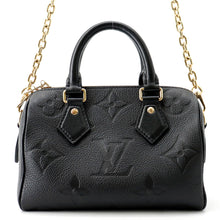 Load image into Gallery viewer, LOUIS VUITTON Speedy Bandouliere NoirM58953 Monogram Empreinte Leather Monogram Giant Size 20