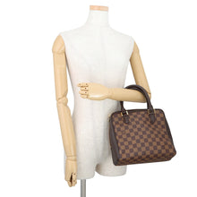 将图像加载到图库查看器中,LOUIS VUITTON Brera RedN51150 Damier Ebene Canvas