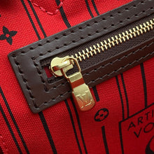 Load image into Gallery viewer, LOUIS VUITTON Neverfull CeriseN51105 Damier Ebene Canvas Size MM