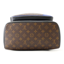 将图像加载到图库查看器中,LOUIS VUITTON Dean Backpack Noir/BlueM45867 Monogram Macassar Canvas