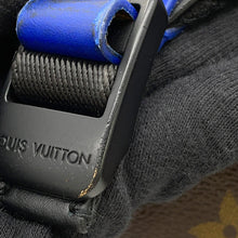 将图像加载到图库查看器中,LOUIS VUITTON Dean Backpack Noir/BlueM45867 Monogram Macassar Canvas