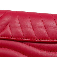 Load image into Gallery viewer, LOUIS VUITTON New Wave Chain Bag RedM51930 Leather Size PM
