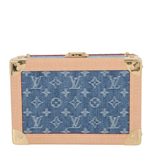 Load image into Gallery viewer, LOUIS VUITTON Coffret Tresor 24 BlueM24572 Monogram Denim