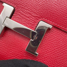 Load image into Gallery viewer, HERMES Constance Wallet Rouge Casaque Epsom