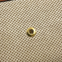 Load image into Gallery viewer, CELINE Triomphe Compact Wallet Natural/Tan10D782DB2.02NT Calf Leather/Canvas