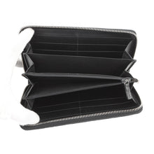 Load image into Gallery viewer, GUCCI Guccissima Zip Around Wallet Black473928 CWC1N 1000 Leather