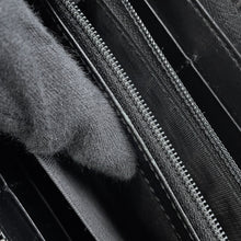 Load image into Gallery viewer, GUCCI Guccissima Zip Around Wallet Black473928 CWC1N 1000 Leather