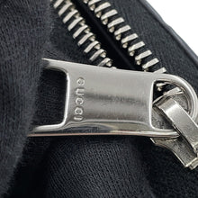 Load image into Gallery viewer, GUCCI Guccissima Zip Around Wallet Black473928 CWC1N 1000 Leather