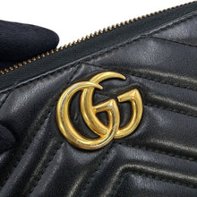 Load image into Gallery viewer, GUCCI GG Marmont Zip-Around Wallet Black443123 DTD1T 1000 Leather