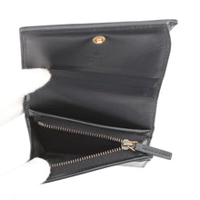 Load image into Gallery viewer, GUCCI GG Marmont Compact Wallet Black466492 DTD1T 1000 Leather