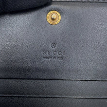 Load image into Gallery viewer, GUCCI GG Marmont Compact Wallet Black466492 DTD1T 1000 Leather