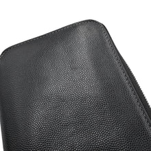 Load image into Gallery viewer, CARTIER Cloth Santos Zip Wallet BlackL3000942 Leather