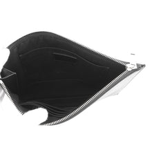 Load image into Gallery viewer, SAINT LAURENT PARIS Mini Zip Tablet Sleeve Clutch Bag Black397294BTY0N1000 Leather