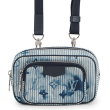 Load image into Gallery viewer, LOUIS VUITTON Outdoors / Pochette BlueM80462 Monogram Watercolor