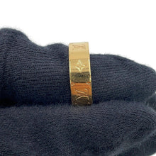 Load image into Gallery viewer, LOUIS VUITTON Ring Nanogram Size S GoldM00210 Metal