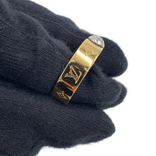 Load image into Gallery viewer, LOUIS VUITTON Ring Nanogram Size S GoldM00210 Metal