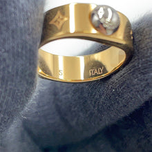 Load image into Gallery viewer, LOUIS VUITTON Ring Nanogram Size S GoldM00210 Metal