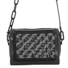 Load image into Gallery viewer, LOUIS VUITTON Soft Trunk NoirM53964 Monogram Mesh Leather