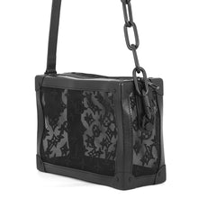 Load image into Gallery viewer, LOUIS VUITTON Soft Trunk NoirM53964 Monogram Mesh Leather