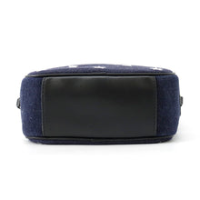 Load image into Gallery viewer, BURBERRY TB logo Shoulder Bag Blue Denim Leather