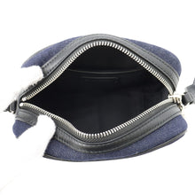 Load image into Gallery viewer, BURBERRY TB logo Shoulder Bag Blue Denim Leather