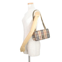 Load image into Gallery viewer, BURBERRY Laura TB Logo Shoulder Bag Archive Beige8063080 Canvas Size Small