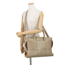 Load image into Gallery viewer, Bottega Veneta Arco 2WAY Handbag Greige620633 Leather