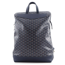 将图像加载到图库查看器中,GOYARD Sisal Bread Backpack Navy BlueCISALPMMLTY12CL12P PVC Leather