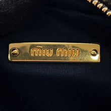 Load image into Gallery viewer, MIUMIU Materasse 2WAY Shoulder Bag Black Leather