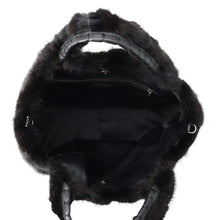 Load image into Gallery viewer, TOD’S Handbag Black Fur Genuine Leather