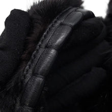 Load image into Gallery viewer, TOD’S Handbag Black Fur Genuine Leather