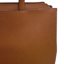 Load image into Gallery viewer, Valextra Valextra V Line Horizontal Shopping Bag ChocolateBrownMBVL0021028LRL99MCC Soft Calf Leather