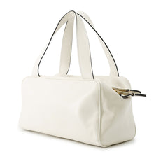 Load image into Gallery viewer, MIUMIU Bowling Handbag White5BB182 Leather