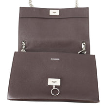 Load image into Gallery viewer, JIL SANDER ChainShoulder Bag Brown Leather