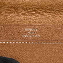 Load image into Gallery viewer, HERMES RMS Card Case Gold Evercolor